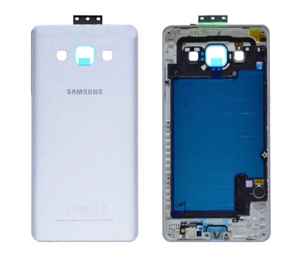 Πίσω Κάλυμμα Samsung SM-A500F Galaxy A5 Ασημί Original GH96-08241C