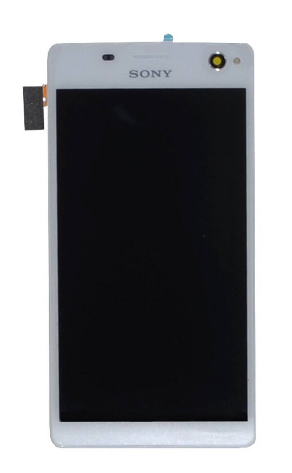 Γνήσια Οθόνη & Μηχανισμός Αφής Sony Xperia C4 E5303/E5306/E5353 Λευκό A/8CS-59160-0002