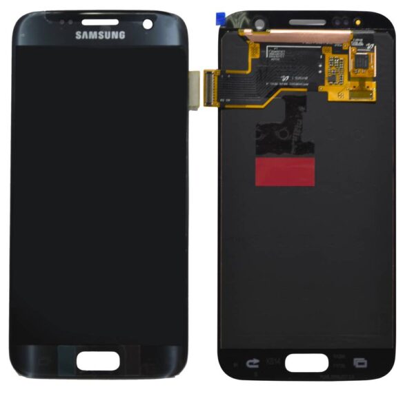 Γνήσια Οθόνη & Μηχανισμός Αφής Samsung SM-G930F Galaxy S7 χωρίς Κόλλα Μαύρο GH97-18523A
