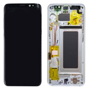Γνήσια Οθόνη & Μηχανισμός Αφής Samsung SM-G950F Galaxy S8 Ασημί GH97-20457B