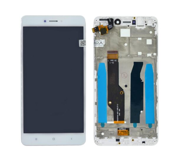 Οθόνη & Μηχανισμός Αφής Xiaomi Redmi Note 4 (Snapdragon) / Note 4X με Πλαίσιο Λευκό (Διάσταση:148mm) OEM Type A+